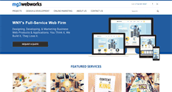 Desktop Screenshot of mg3webworks.com